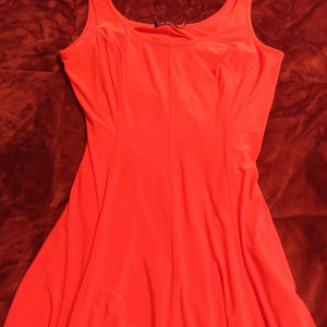 Ralph Lauren Tangerine Sleeveless Dancing Dress 18